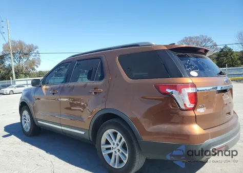 2017 Ford Explorer Xlt z USA, uszkodzony, nr VIN 1FM5K7DH0HGC24294